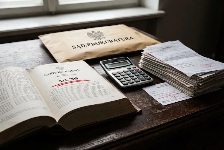 niealimentacja art 209 kk